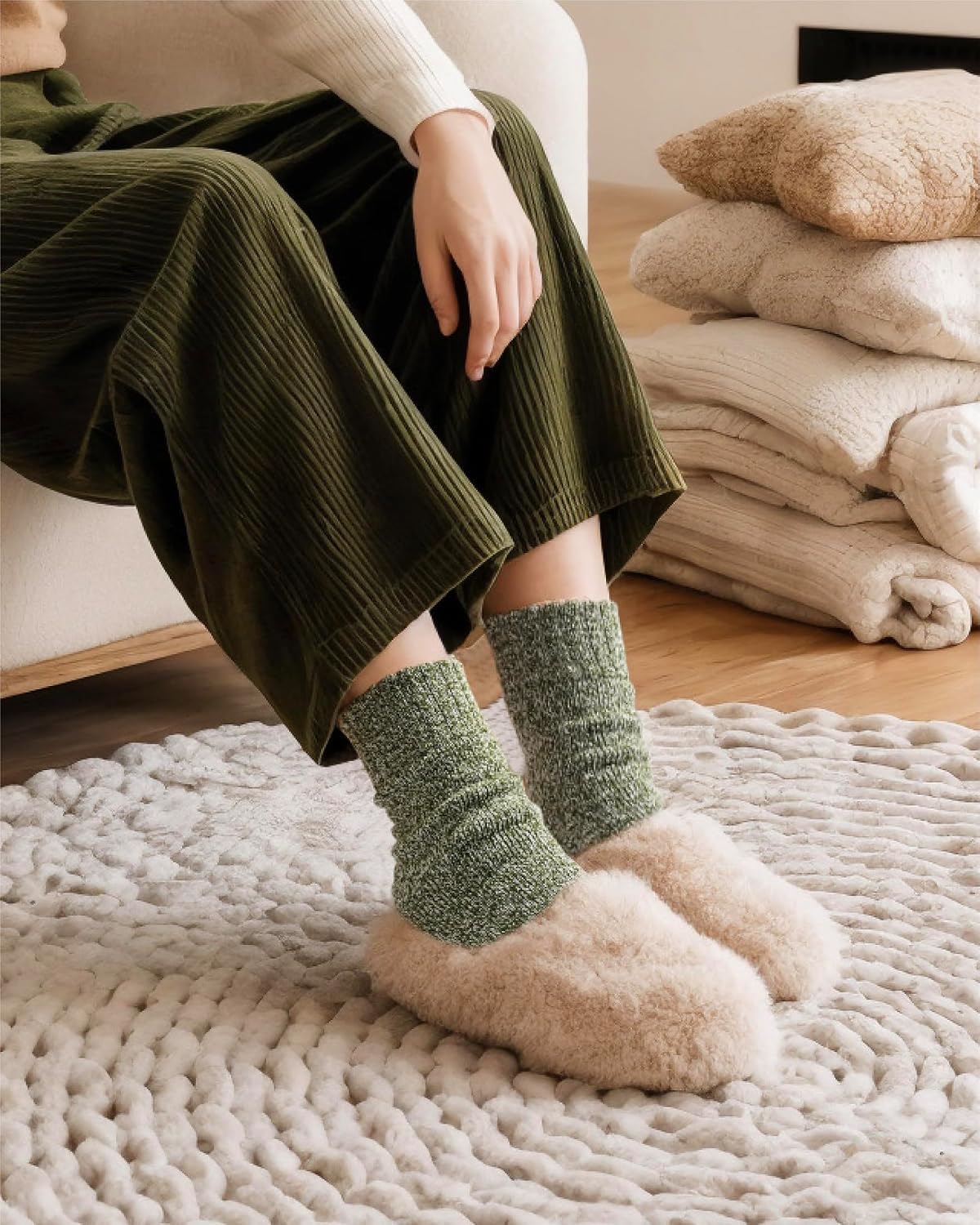 Thumbnail 5 de Jeasona Wool Hiking Socks 5 Pairs