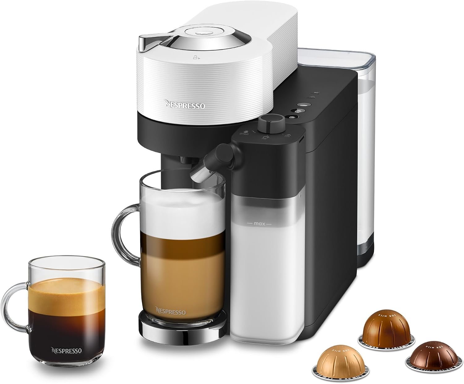 Detalle de De'Longhi Nespresso Vertuo Lattissima 19oz Coffee