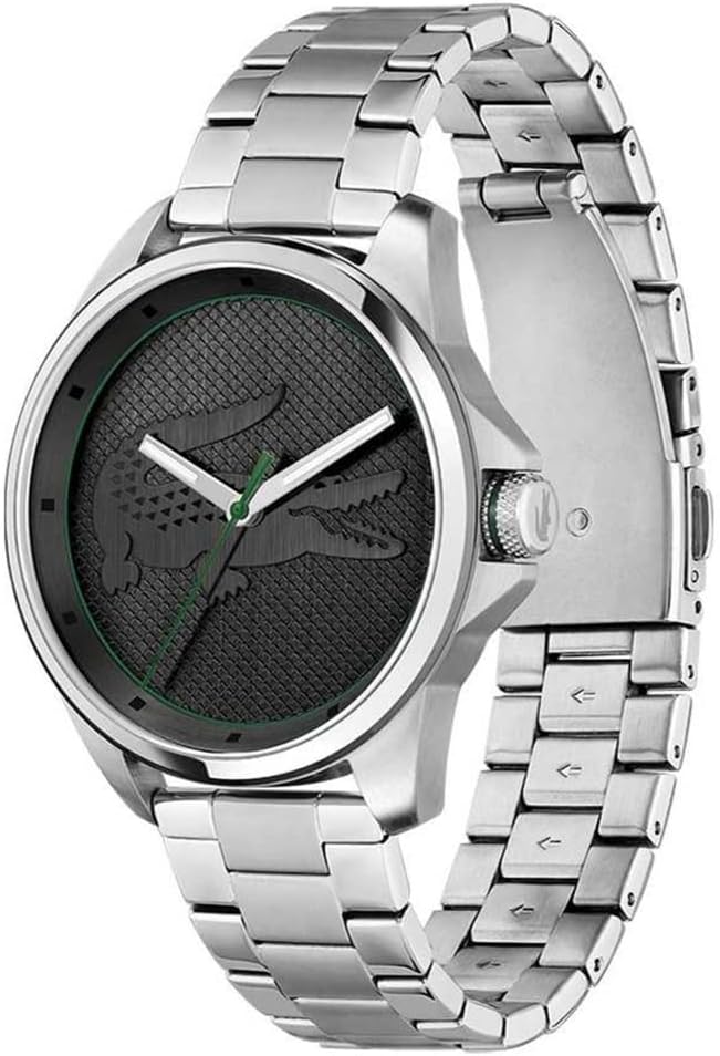 Thumbnail 1 de Lacoste Montre Analogique à Quartz pour Homme – Collection Le Croc, bracelet acier argenté (2011131)