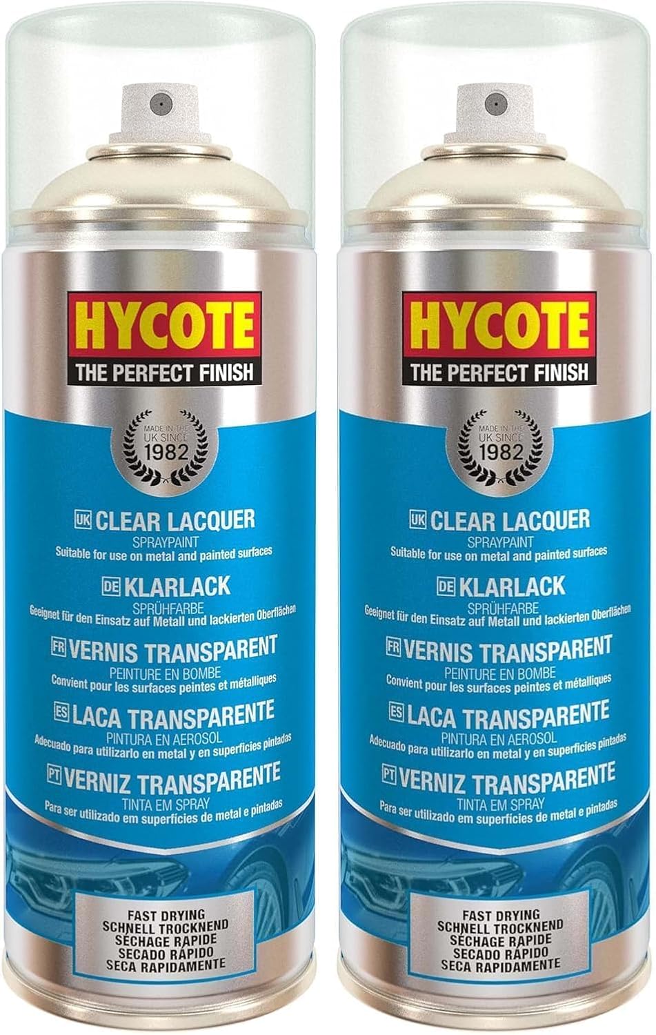 Thumbnail 3 de Hycote Peinture Acrylique Double en aérosol : laque transparente 150 ml