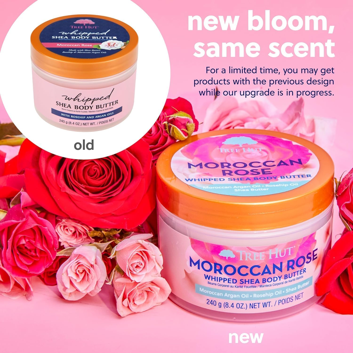 Detalle de SOUFLÉ BUTTER Pink Moroccan Body 240 g: crema corpo nutriente e profumata