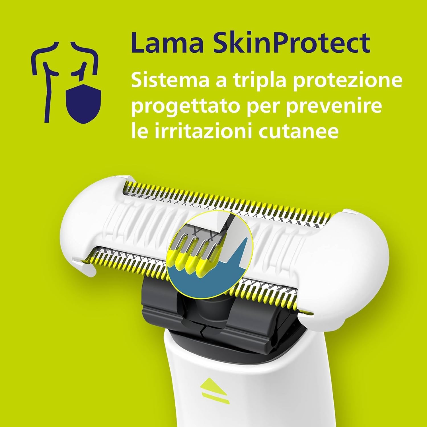 Thumbnail 2 de Philips OneBlade Intimate QP1924/30: rasatura sicura e rifinitura per le zone intime