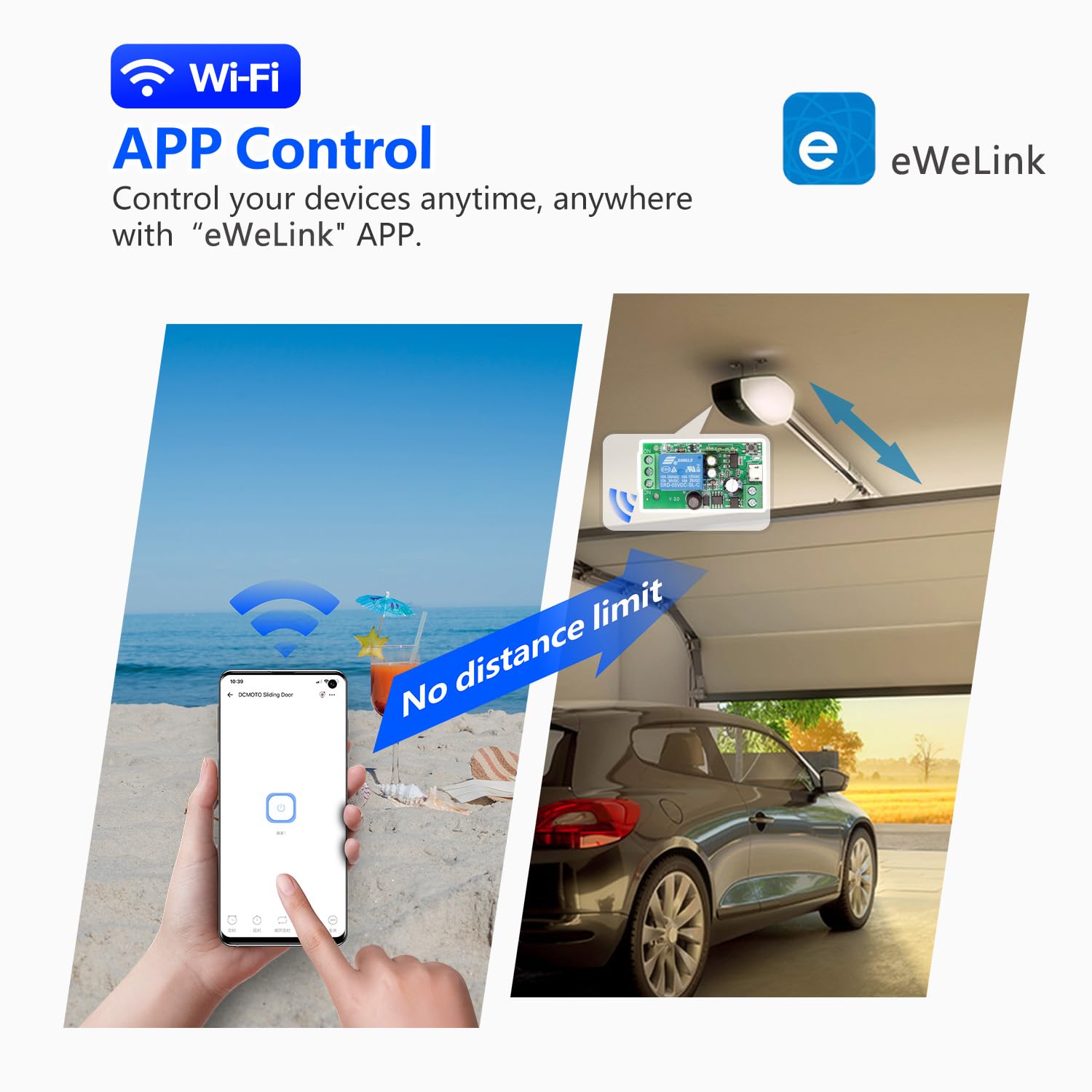 Detalle 2 de DieseRC Interruttore Wi‑Fi 1 canale 🔌