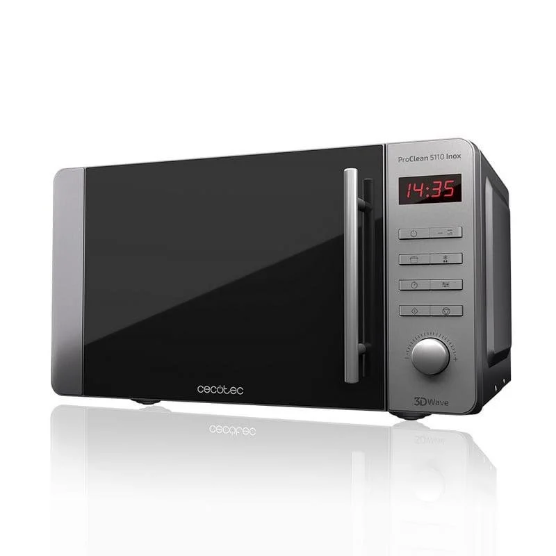 Detalle de Cecotec ProClean 5110 Inox microondas 700 W