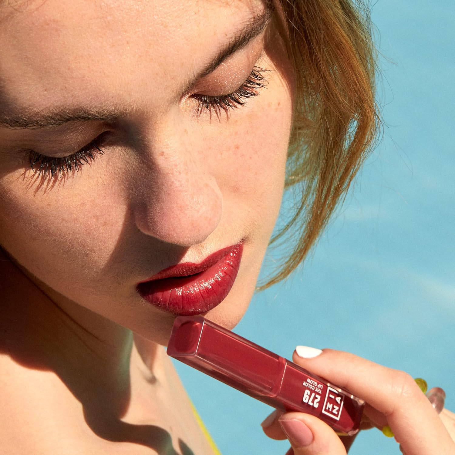 Thumbnail 6 de 3INA Makeup The Color Lip Glow 279 Rosso Marrone: rossetto lucido nutriente in formato matita