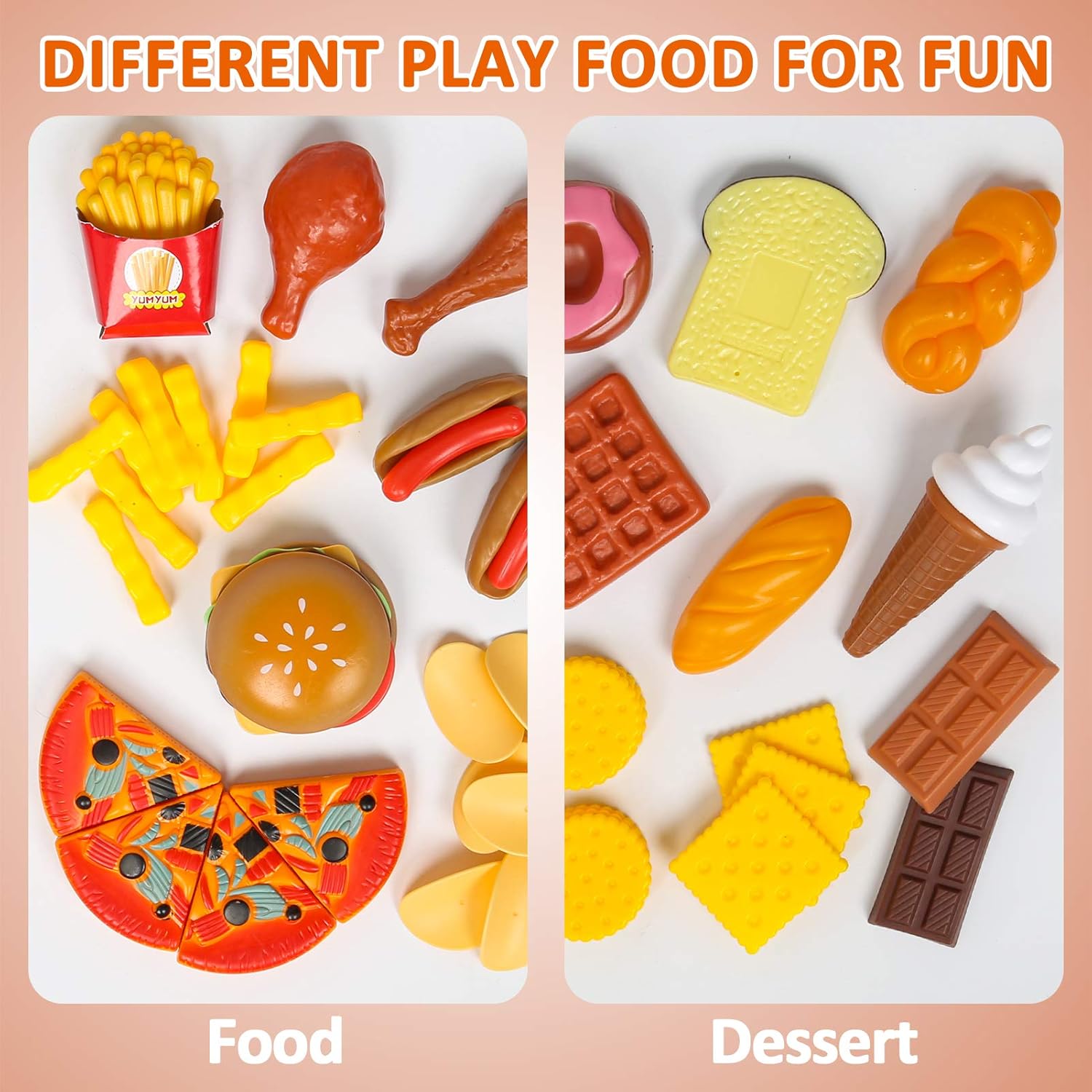Thumbnail 3 de Shimfun 143 Piece Play Food Set for Toddlers 🍽