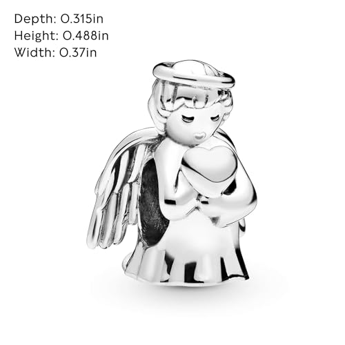 Thumbnail 6 de PANDORA Charm „Engel der Liebe“ 798413C00 – Schutzengel aus Sterling-Silber