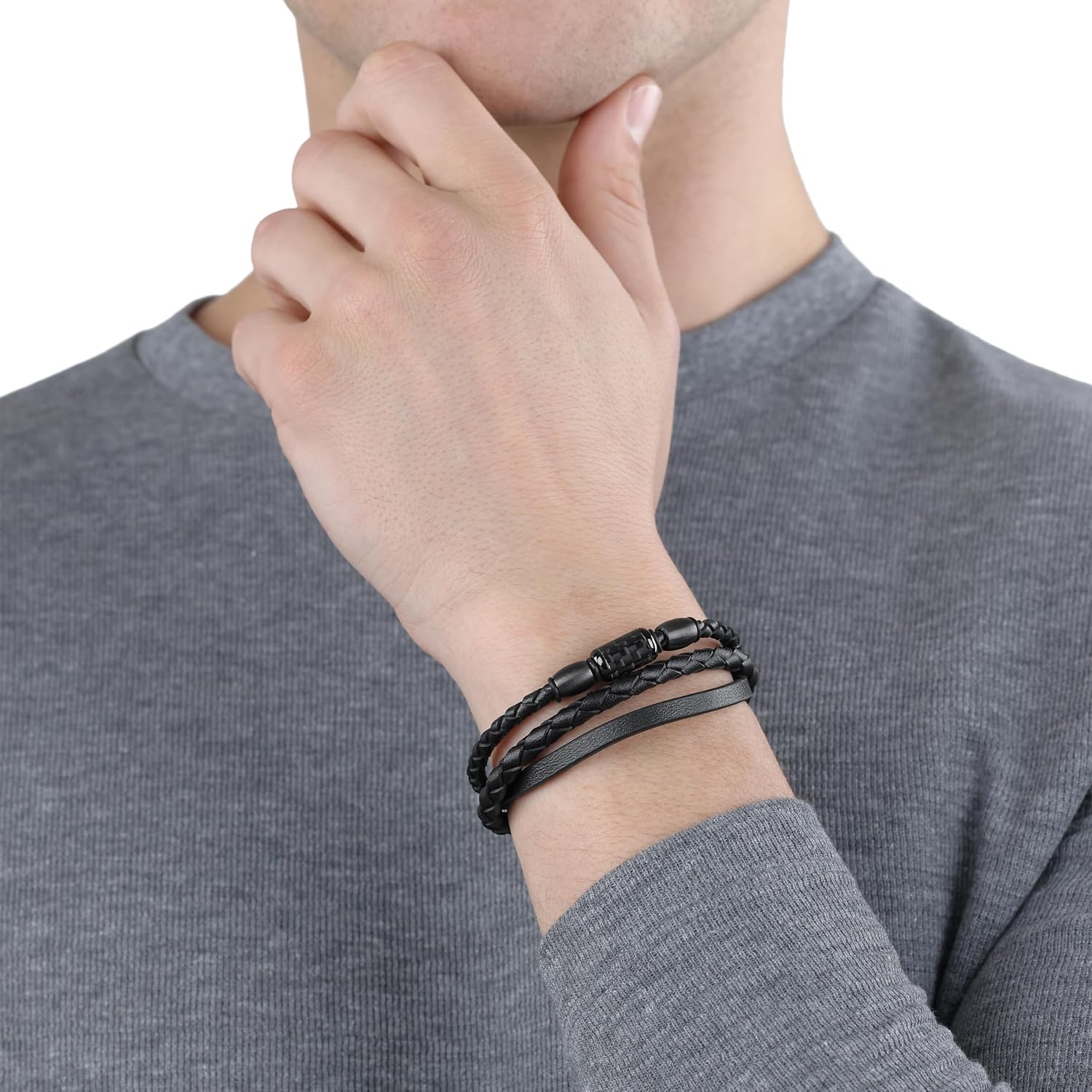 Detalle 2 de s.Oliver Halskette Armband Set 20+1,5 cm