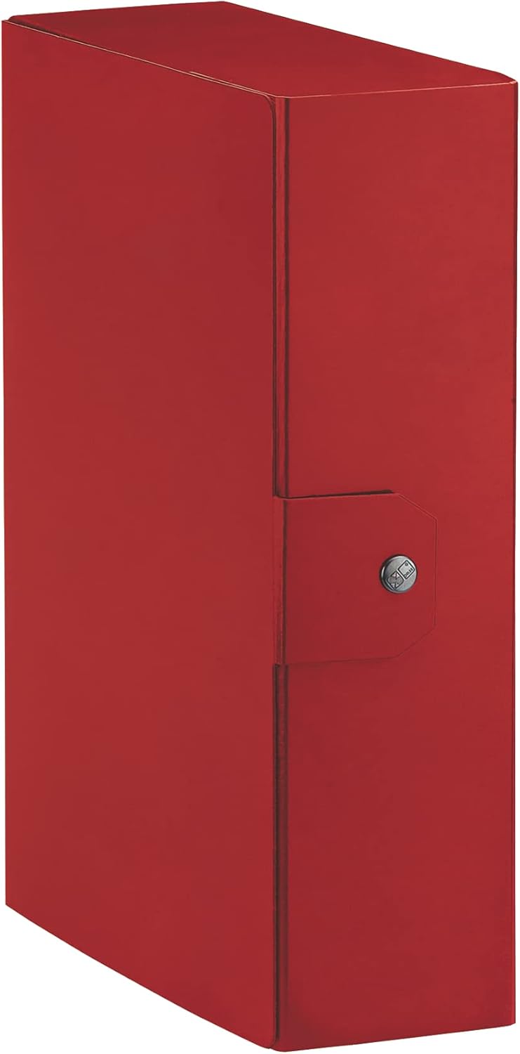 Detalle 2 de Esselte C35 Eurobox cartella progetti 25x35 cm con bottone, dorso 15 cm, blu (confezione da 5)