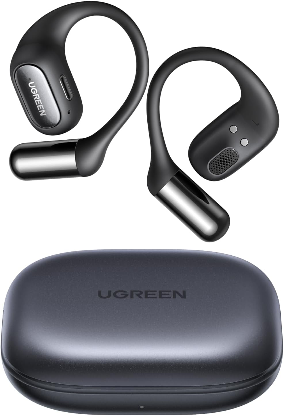 Detalle de UGREEN FitBuds 2 open-ear hoofdtelefoon met Bluetooth 6.0 en IPX5