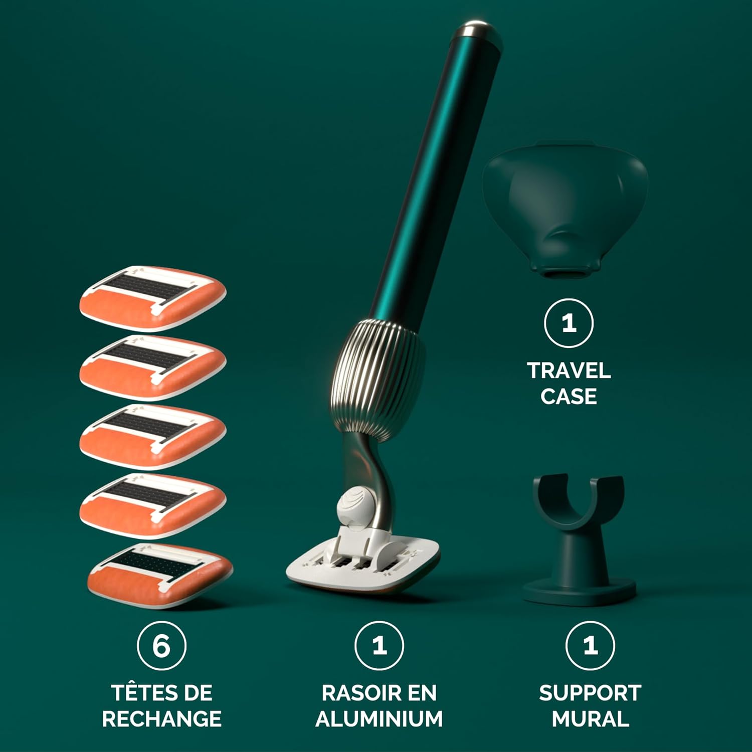 Thumbnail 1 de Fler The Razor Shave Set, rasoir femme avec 6 lames