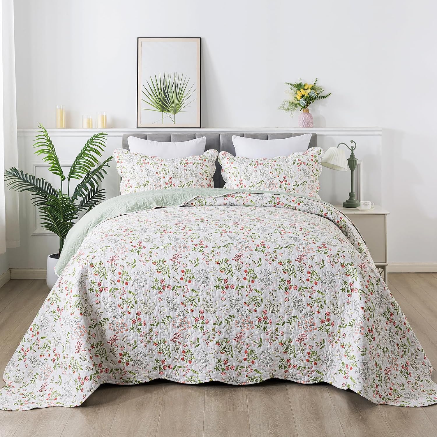 Detalle 2 de Travan 3-Piece Quilt Set Queen 90x98