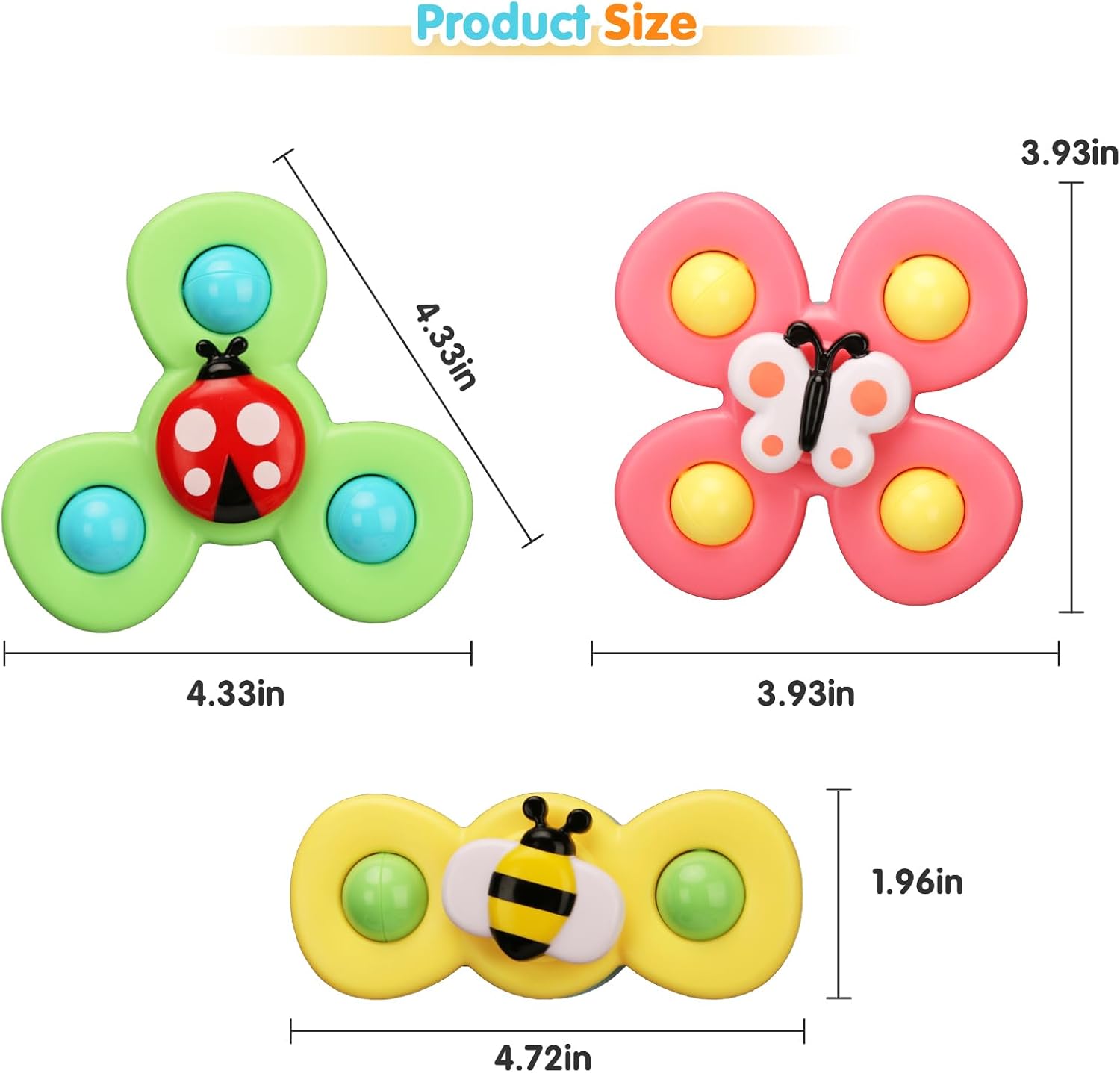 Thumbnail 5 de Yumuwind Suction Spinners Baby Toy 1+