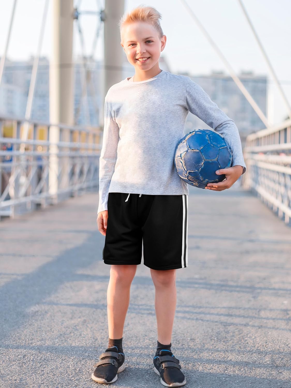 Detalle 1 de Boys mesh athletic shorts 5-pack
