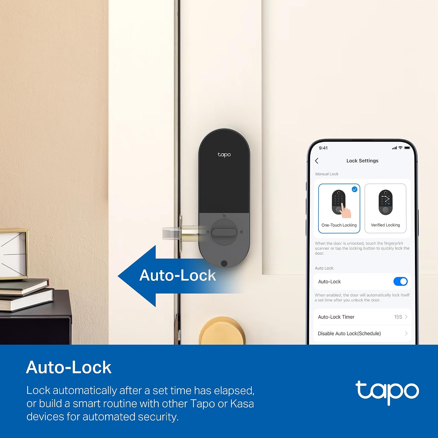 Thumbnail 6 de TP-Link Tapo DL110 Smart Deadbolt with Fingerprint 1️⃣🔒