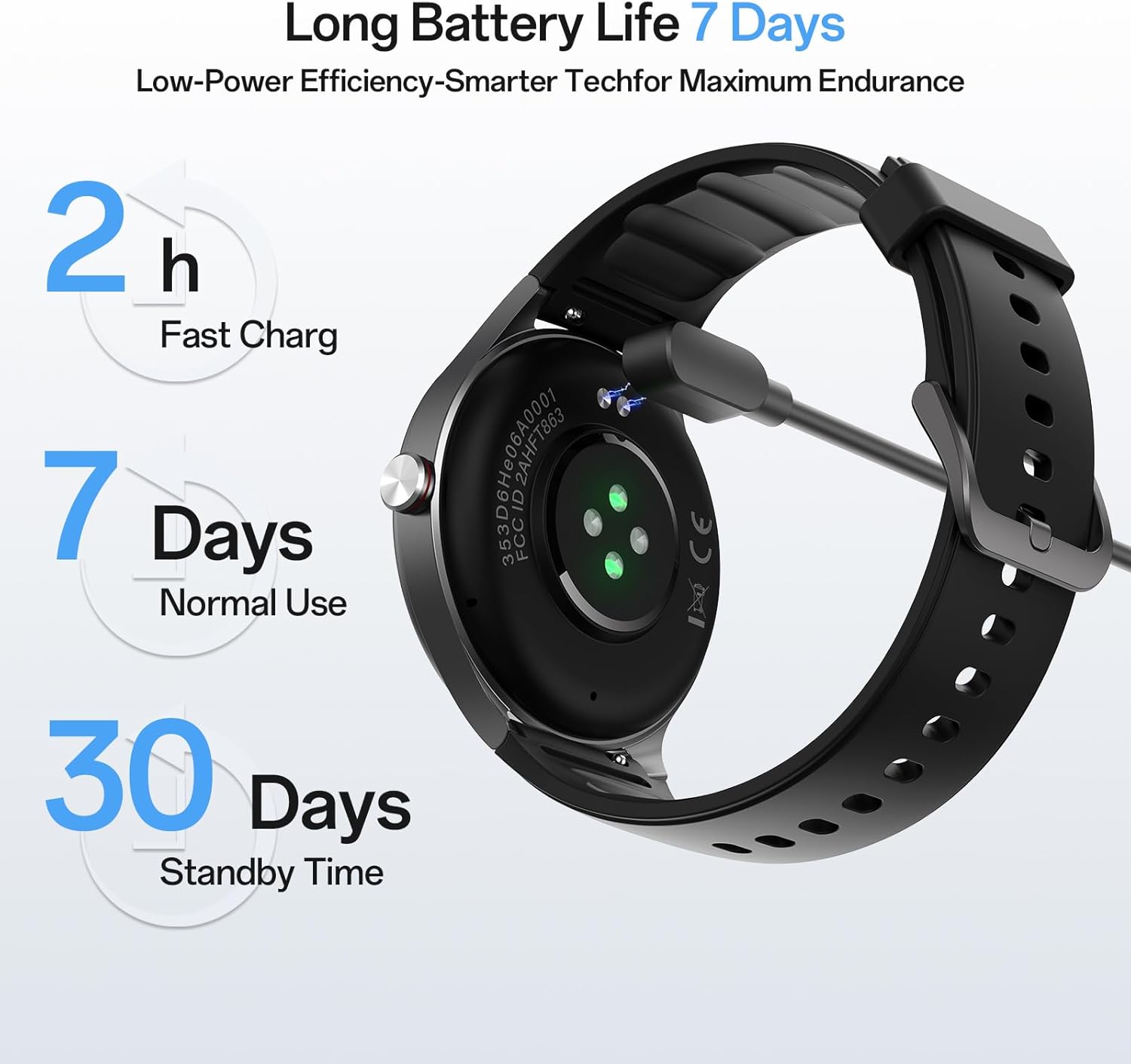 Thumbnail 6 de Generic 40mm Smartwatch with 1.27" HD display