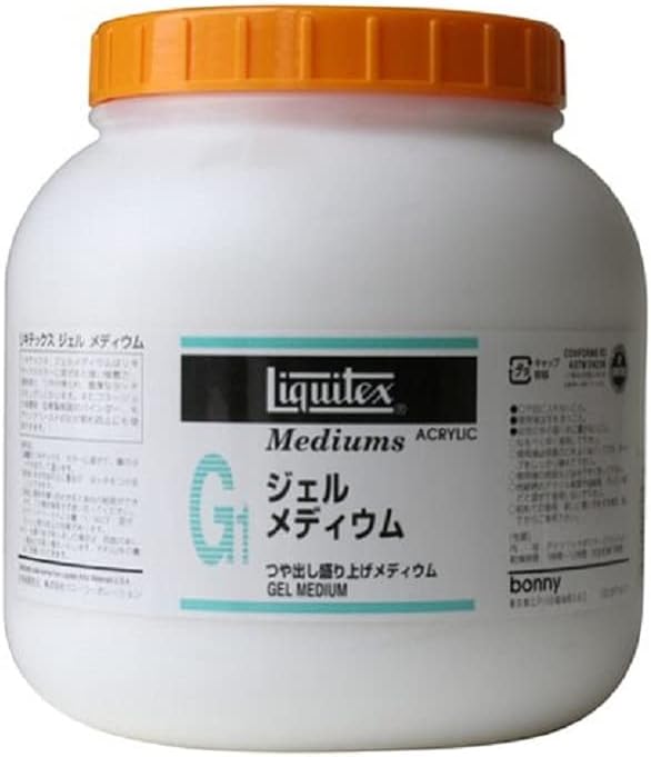 Detalle de リキテックス アクリル絵具用ジェルメディウム 2000ml 光沢仕上げ