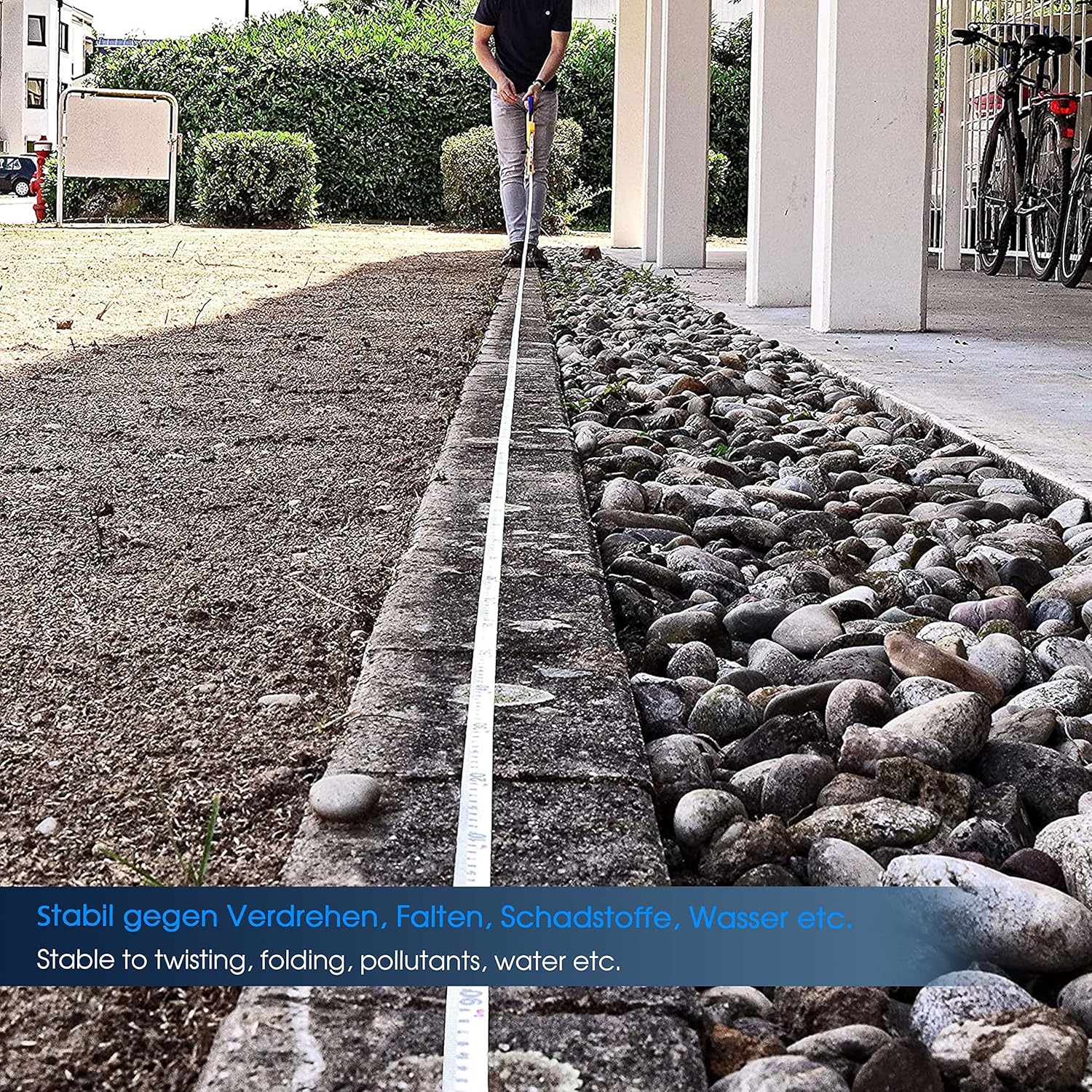 Thumbnail 6 de S&R Metro a Nastro in Fibra di Vetro 50 M / 165 Ft – Flessometro professionale per geometri e agrimensori