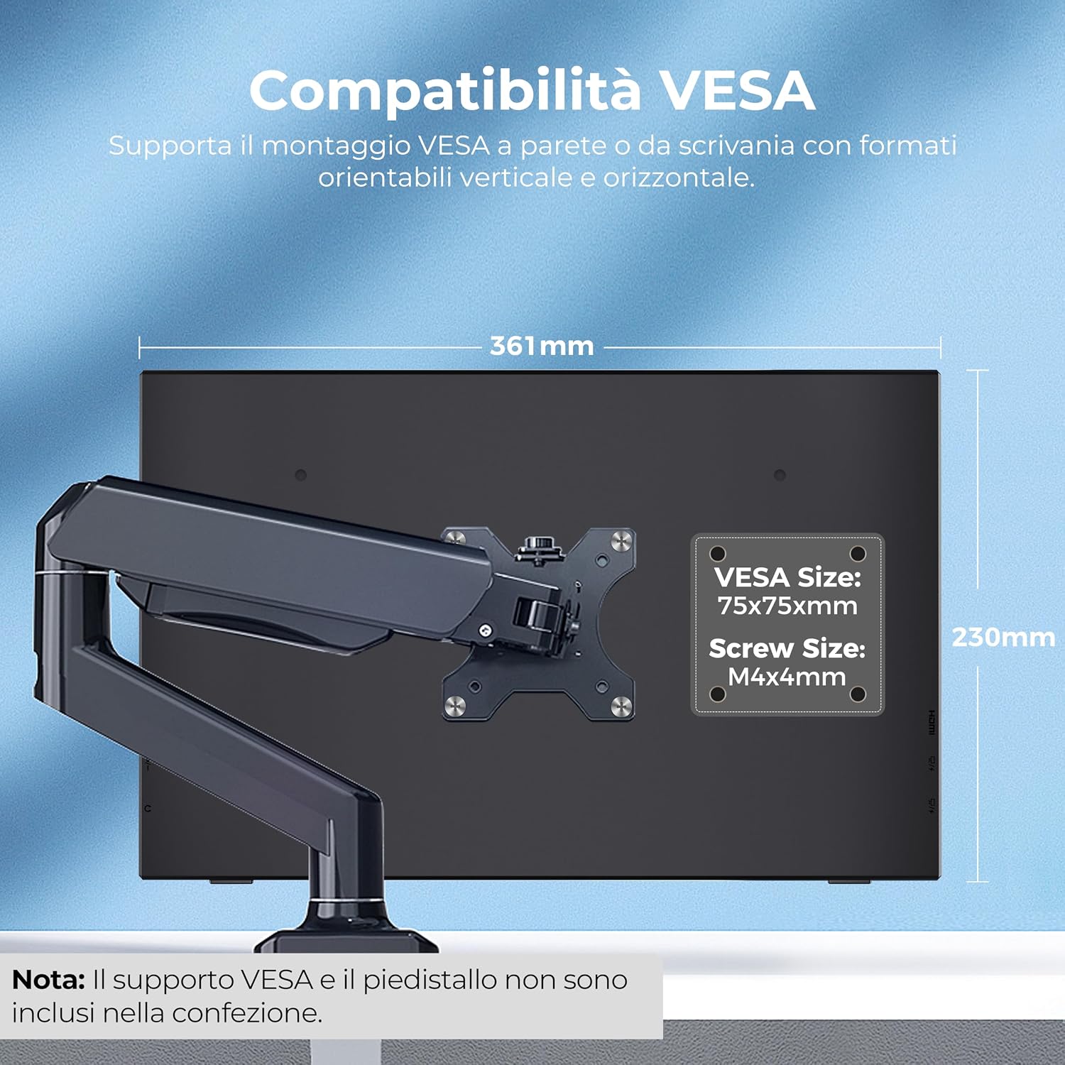 Detalle de UFYQL Monitor Portatile 15,6" IPS Full HD: schermo extra ultra-slim con custodia e connettività USB-C e mini HDMI