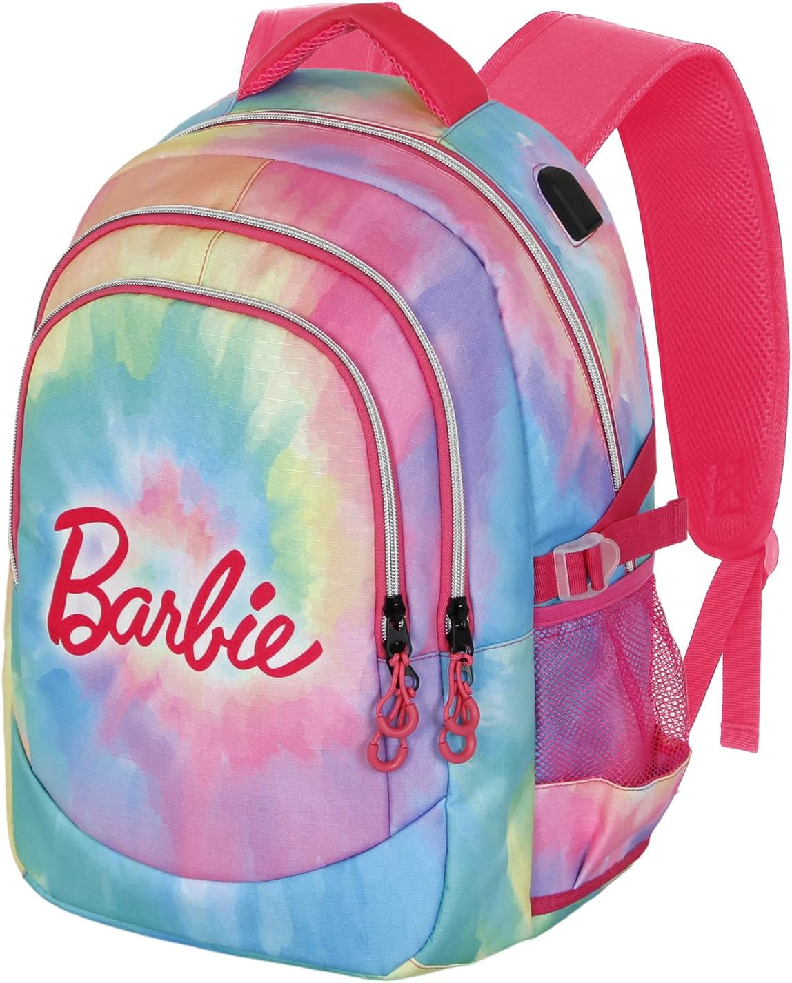 Detalle de Barbie Tie Dye-Sac à Dos Running Plus 32 L – Multicolore, 21 x 34 x 46 cm