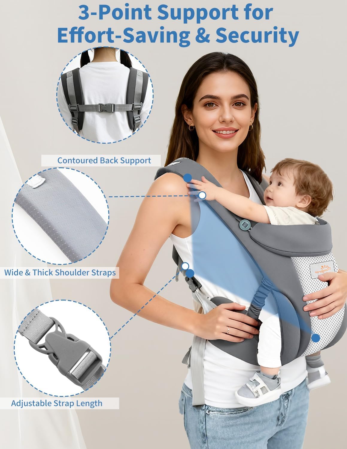 Thumbnail 6 de Mumgaroo 4-in-1 Baby Carrier