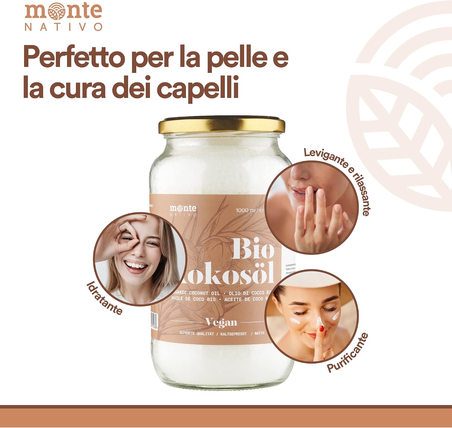 Thumbnail 4 de MonteNativo Olio di Cocco Extra Vergine 1L