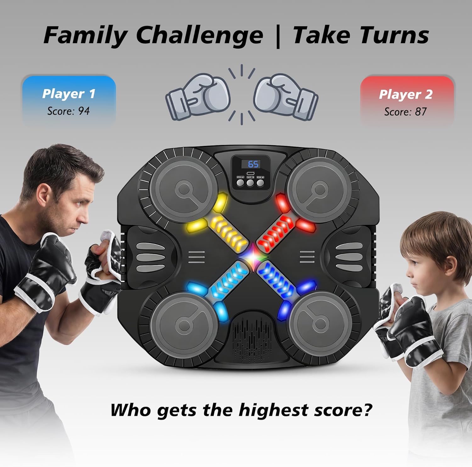 Thumbnail 3 de Music Boxing Machine Wall Mount Target