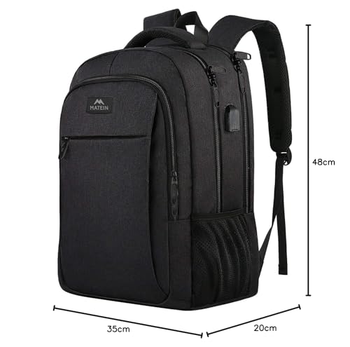 Thumbnail 9 de MATEIN Travel Laptop Backpack 17.3 Inch – Lightweight Work Bag for Commutes and Travel