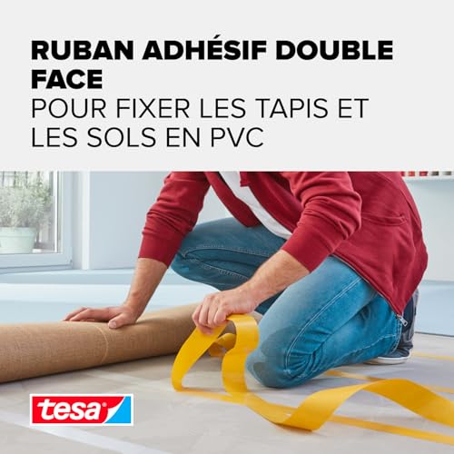 Detalle de tése Ruban de pose à adhérence extra forte – 10 m x 50 mm