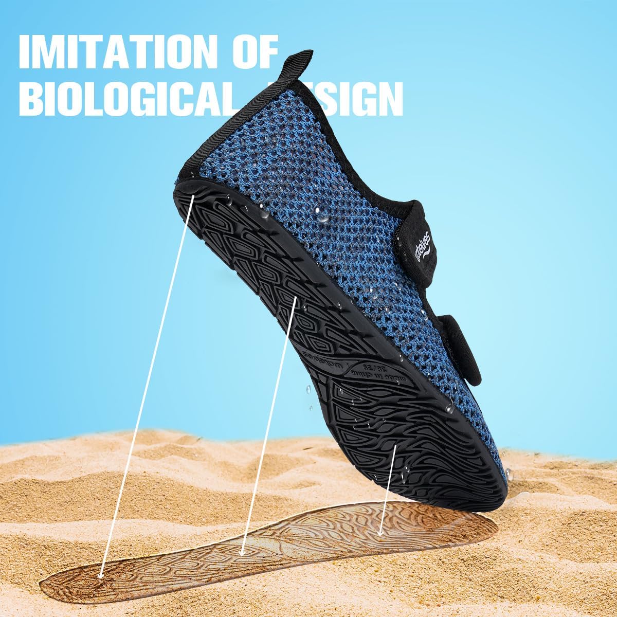 Thumbnail 2 de WateLves Water Shoes: Barefoot-Style Footwear for Beach, Pool and Outdoor Water Sports