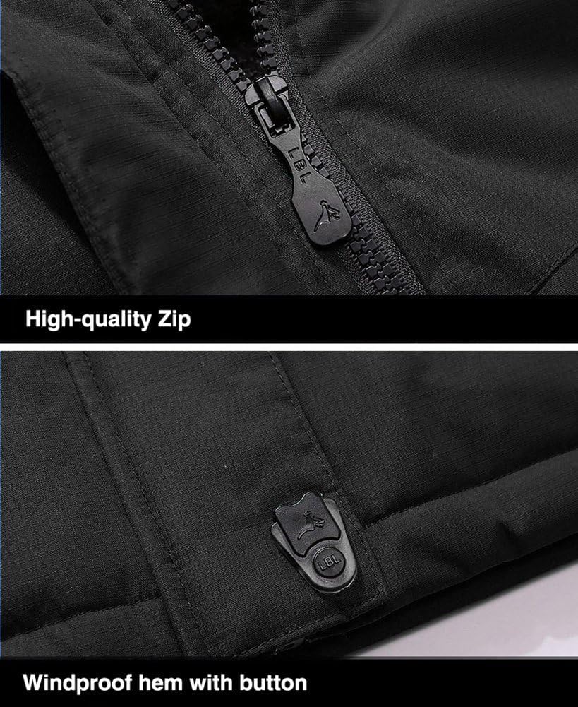 Thumbnail 6 de MAGCOMSEN Men's Winter Coats Water Resistant Ski Jacket