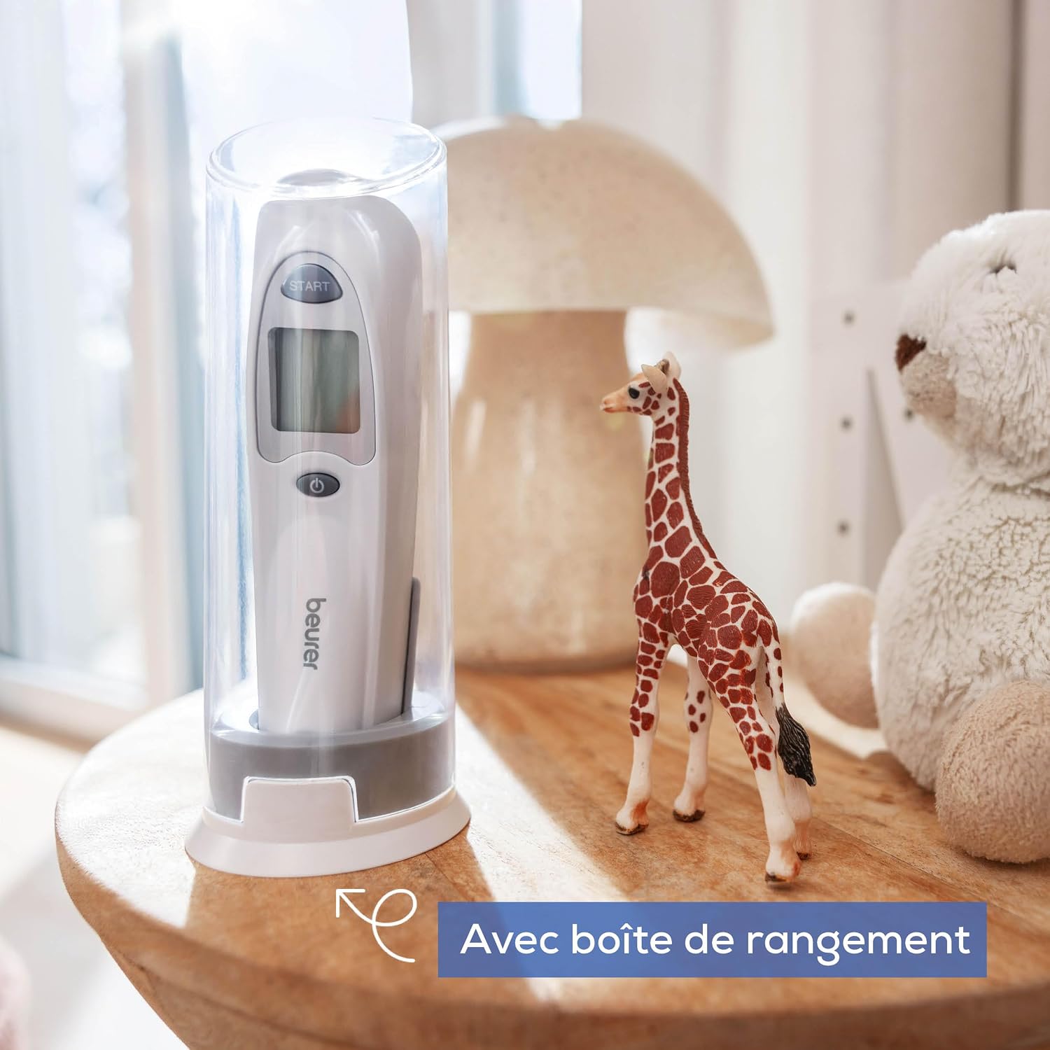 Thumbnail 6 de Beurer FT 58 thermomètre auriculaire 10 mémoires