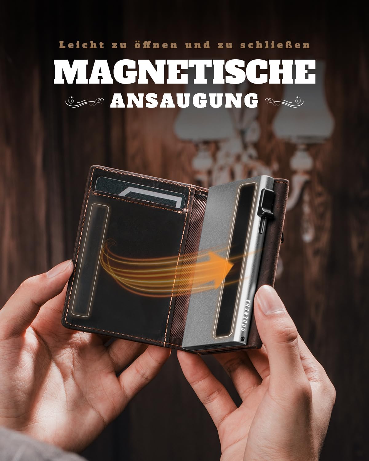 Thumbnail 1 de DODENSHA MagSnap Slim Wallet mit Münzfach für 10+ Karten