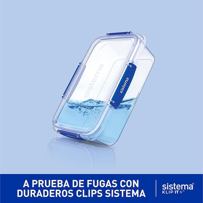 Detalle 2 de Recipientes herméticos KLIP IT PLUS de Sistema | Juego 4 🍱