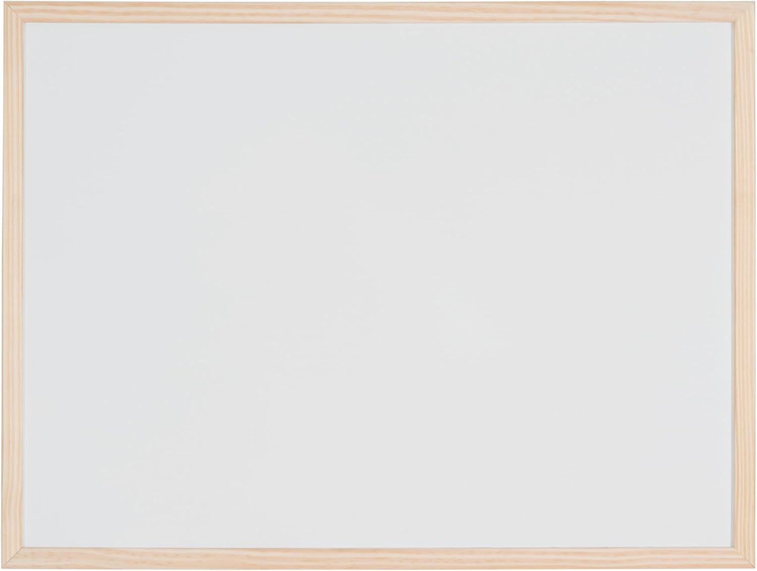 Thumbnail 6 de Bi-Office Budget - Tableau Blanc Magnétique 40 x 30 cm avec cadre en bois (1 marqueur + 2 aimants)