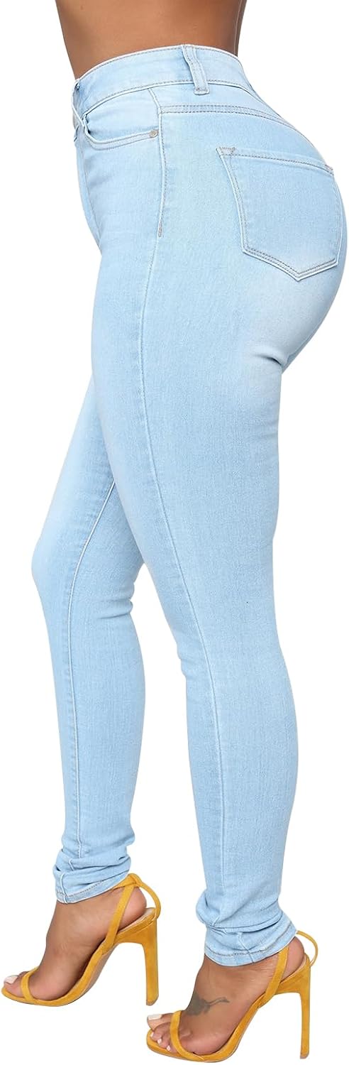 Thumbnail 1 de KUNMI Classic High Waisted Skinny Jeans