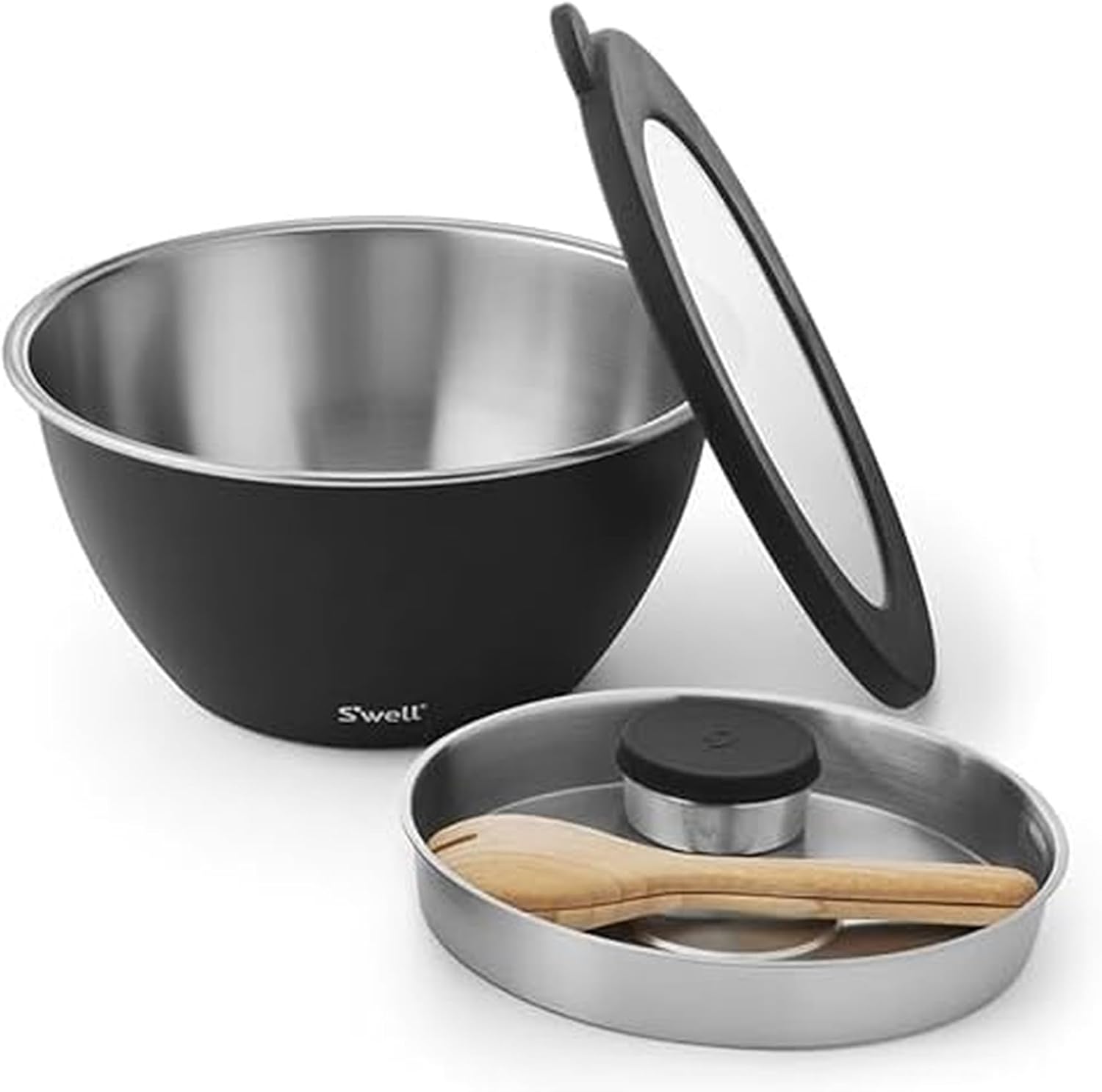 Thumbnail 6 de S'well 64oz Stainless Steel Salad Bowl Kit in Mountain Sage