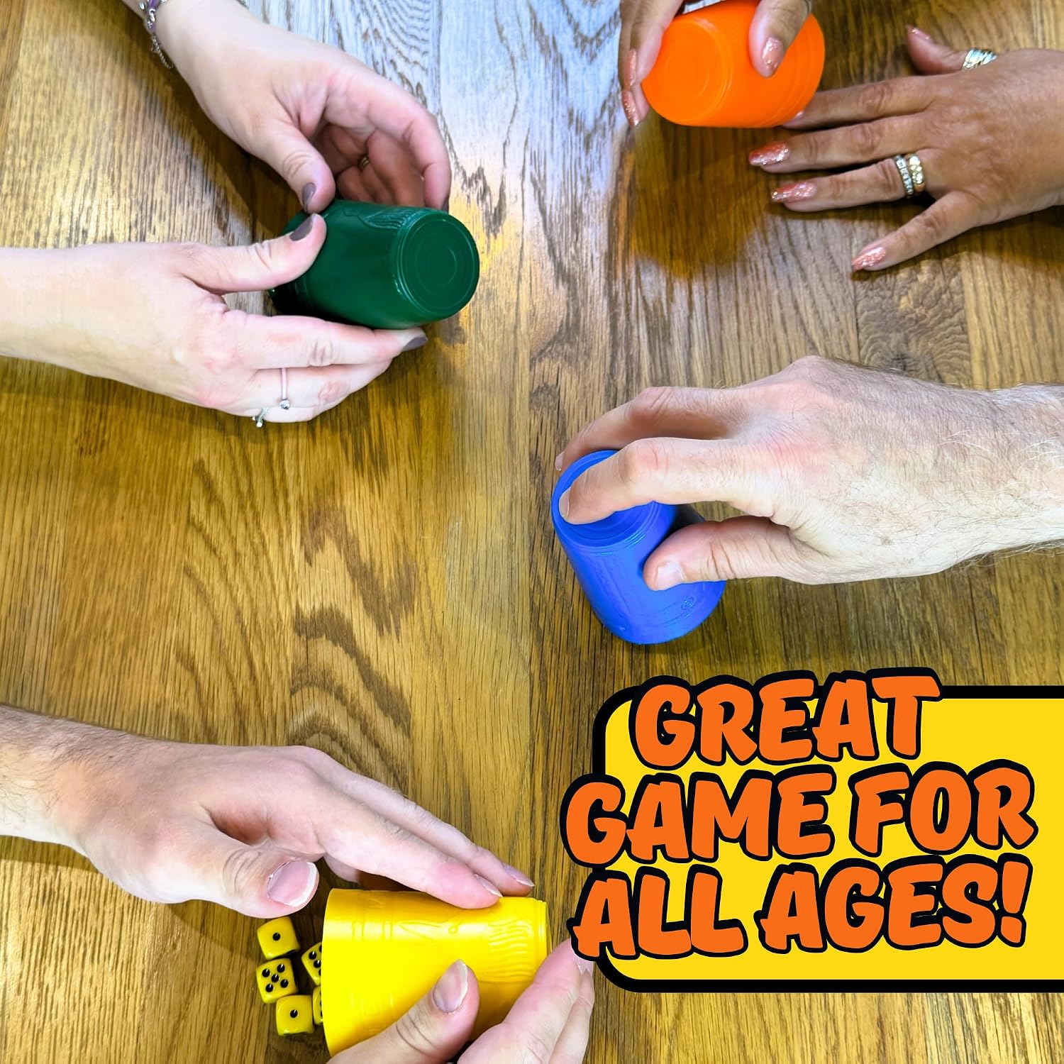 Detalle 2 de University Games Perudo game (Age 8+), Blue