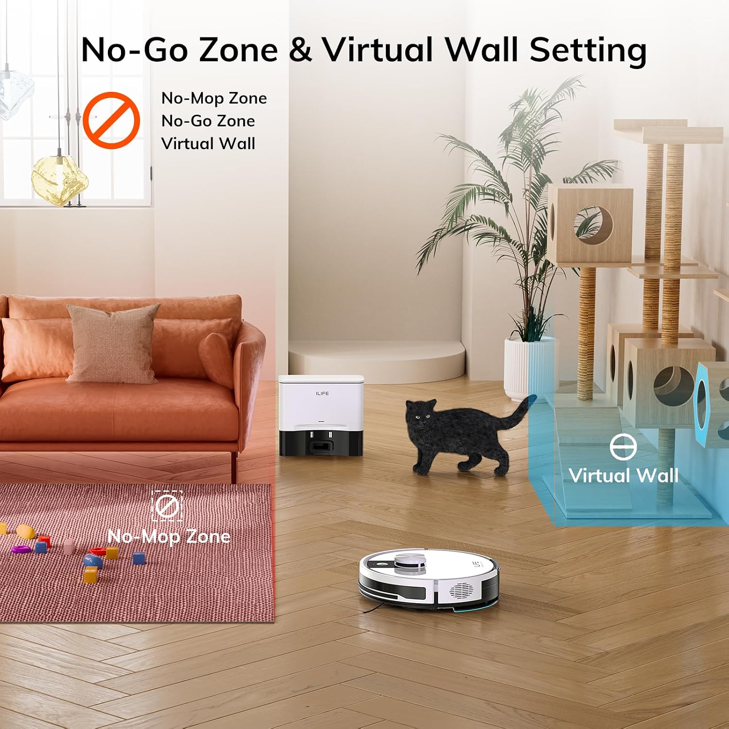 Thumbnail 4 de ILIFE A12 Pro Robot Vacuum and Mop