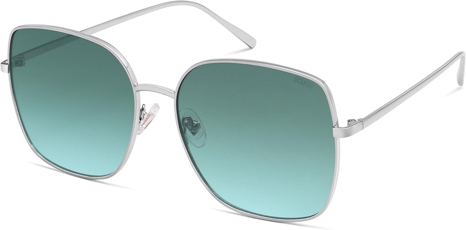 Detalle 2 de SOJOS Oversized Square Sunglasses SJ1146