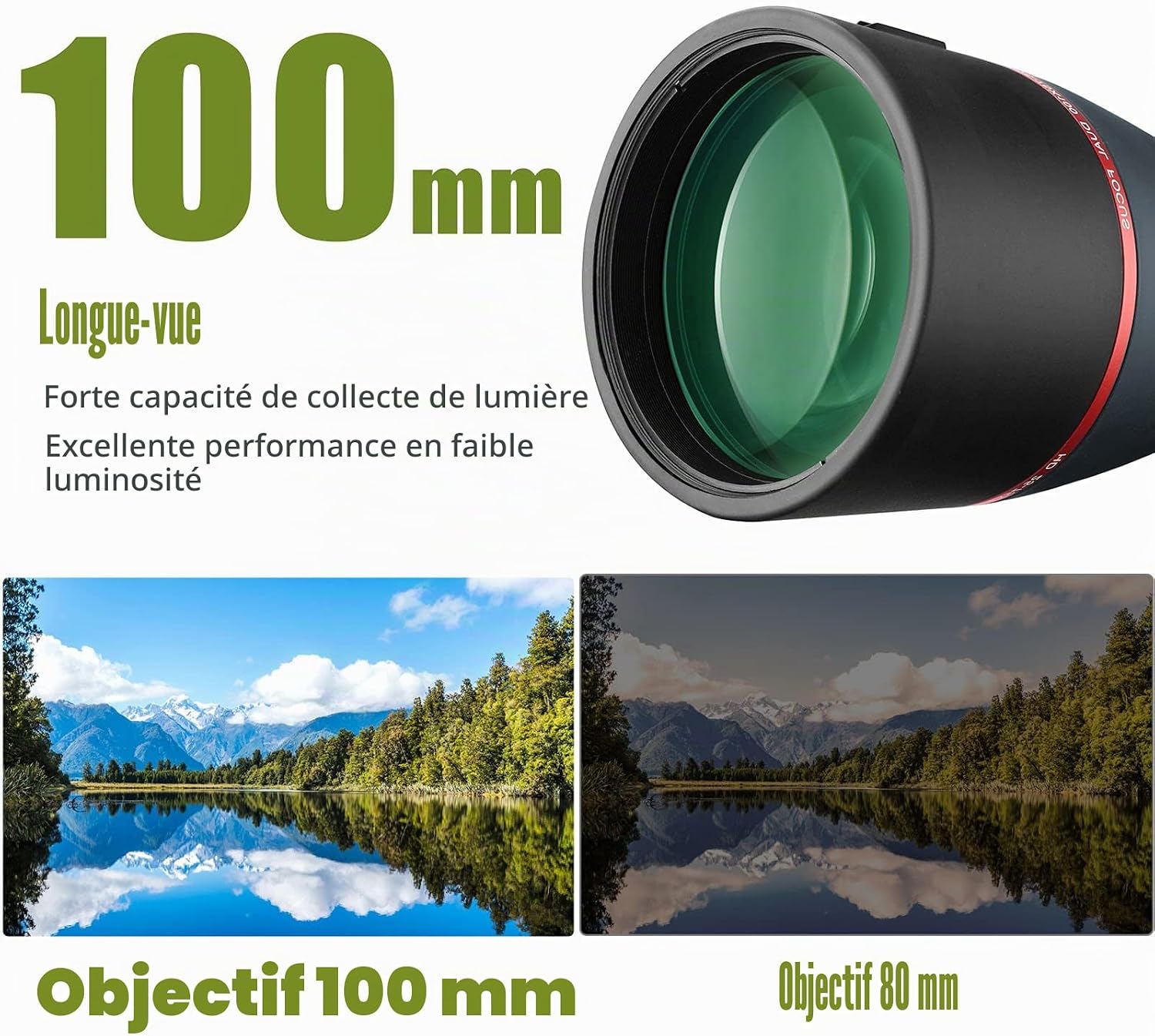 Thumbnail 1 de Svbony SV406 Longue Vue 25-75x100 Double Foyer — Puissance et fiabilité pour l’observation ornithologique