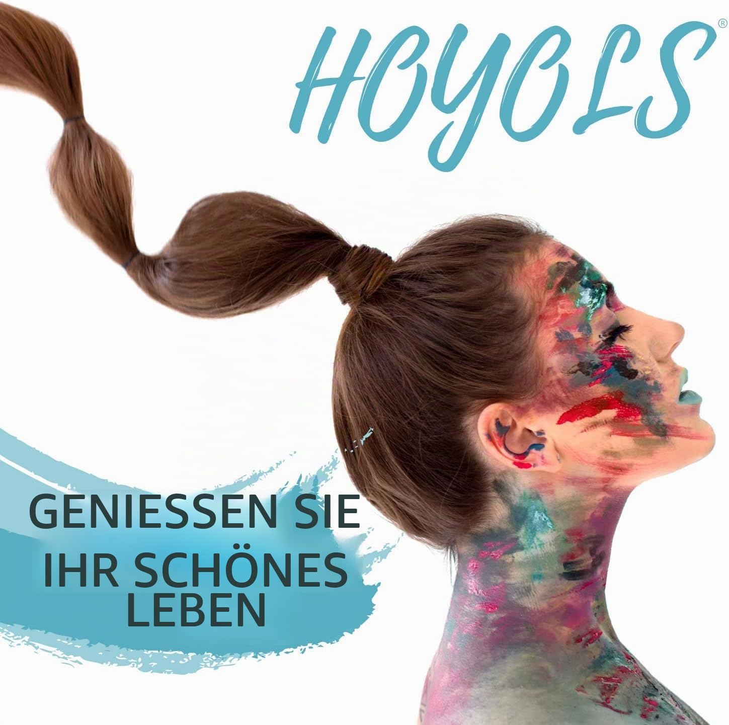 Thumbnail 6 de HOYOLS Haargummis Elastische Bänder – Mini Braune Gummis (1500 Stück) für dünnes bis mittleres Haar