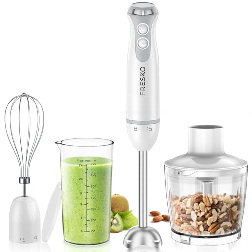 Detalle de Frullatore ad immersione 4-in-1 Fresko 1000W in acciaio inox 304
