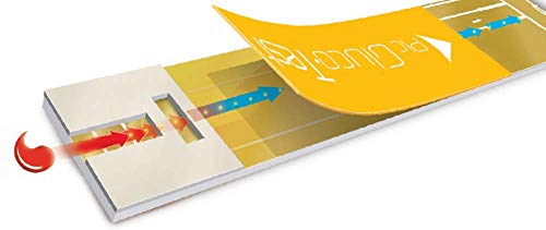 Detalle 2 de Pic Solution Pic GlucoTest, strisce per glicemia con elettrodo Gold, 50 pezzi
