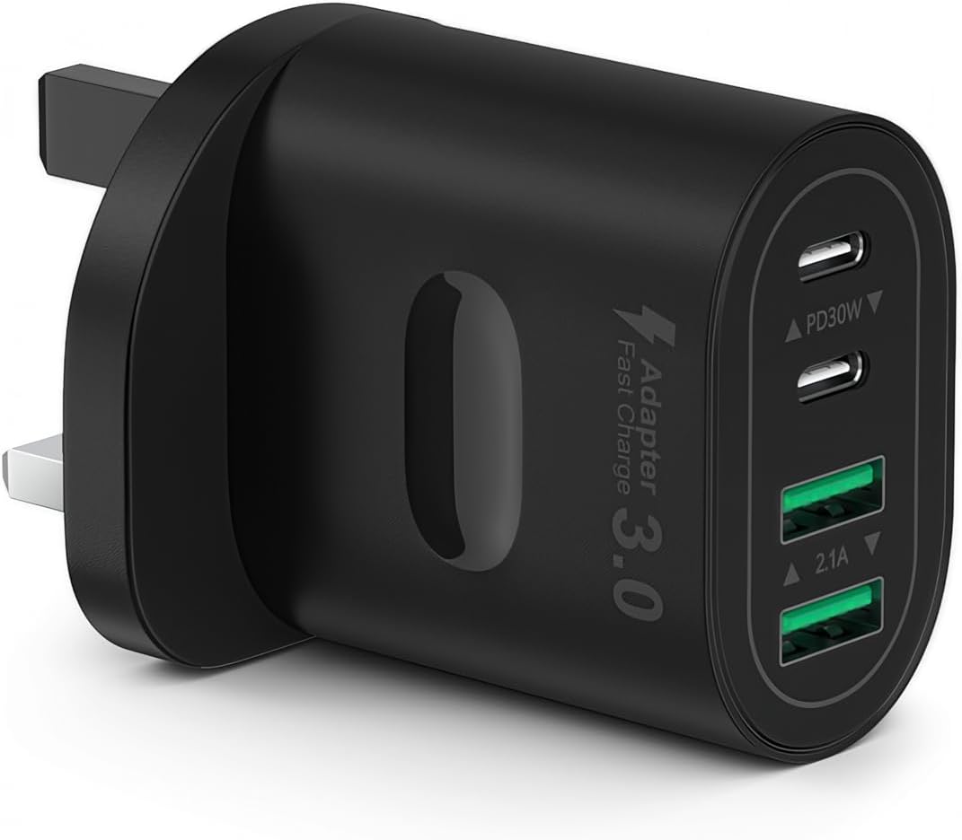 Thumbnail 6 de 60W 4‑Port USB C Plug Fast Charge