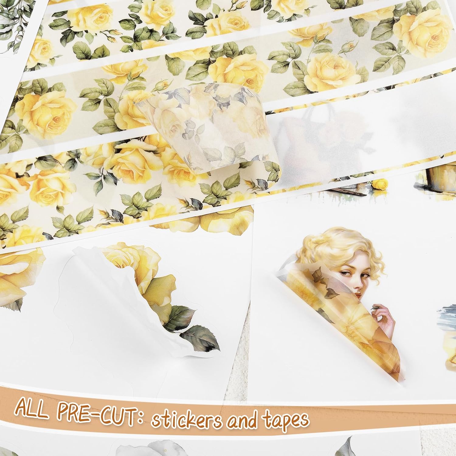 Thumbnail 3 de NOGAMOGA Spring Scrapbook Stickers