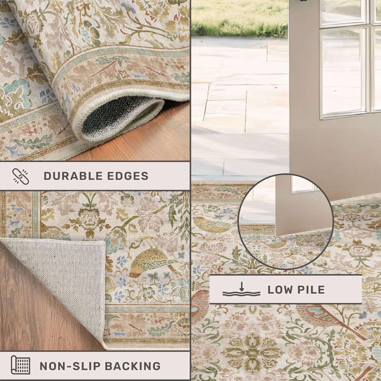 Detalle 1 de Indoor Entryway Rug 3x4