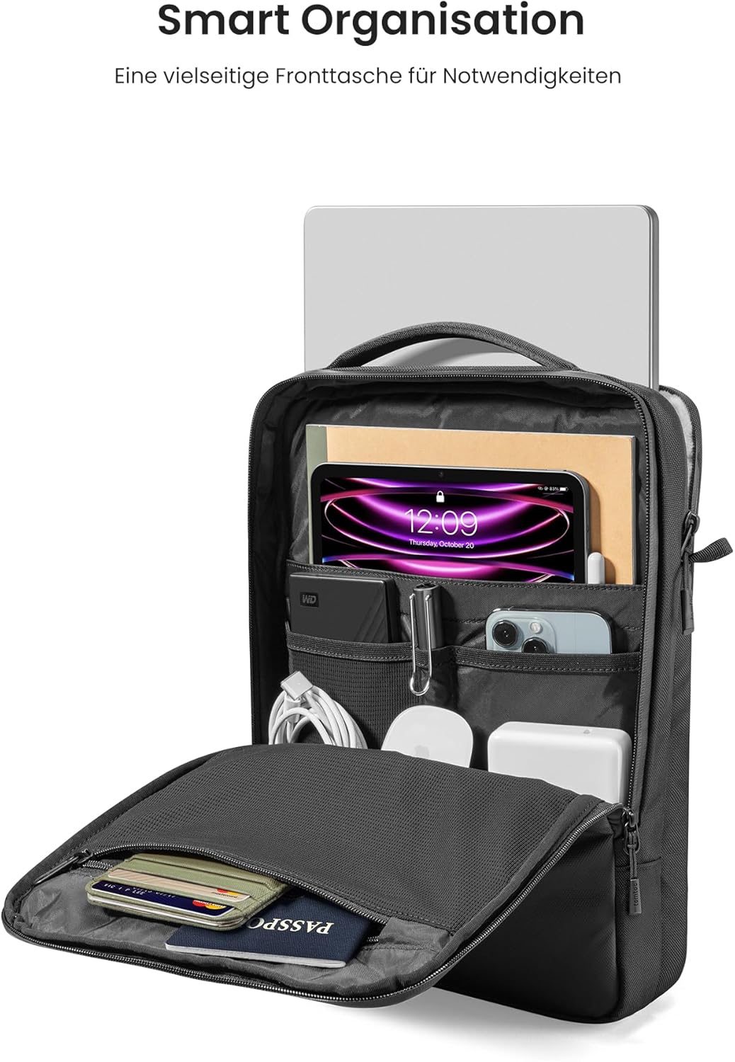 Thumbnail 2 de tomtoc 360° Laptop-Tasche für 16-Zoll MacBook Pro – wasserdicht & mit CornerArmor (36 × 25 × 2,2 cm)