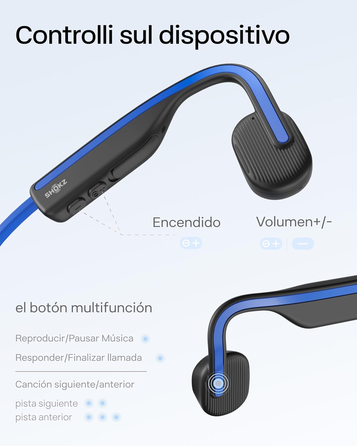 Thumbnail 7 de SHOKZ OpenMove Auriculares inalámbricos deportivos resistentes💧