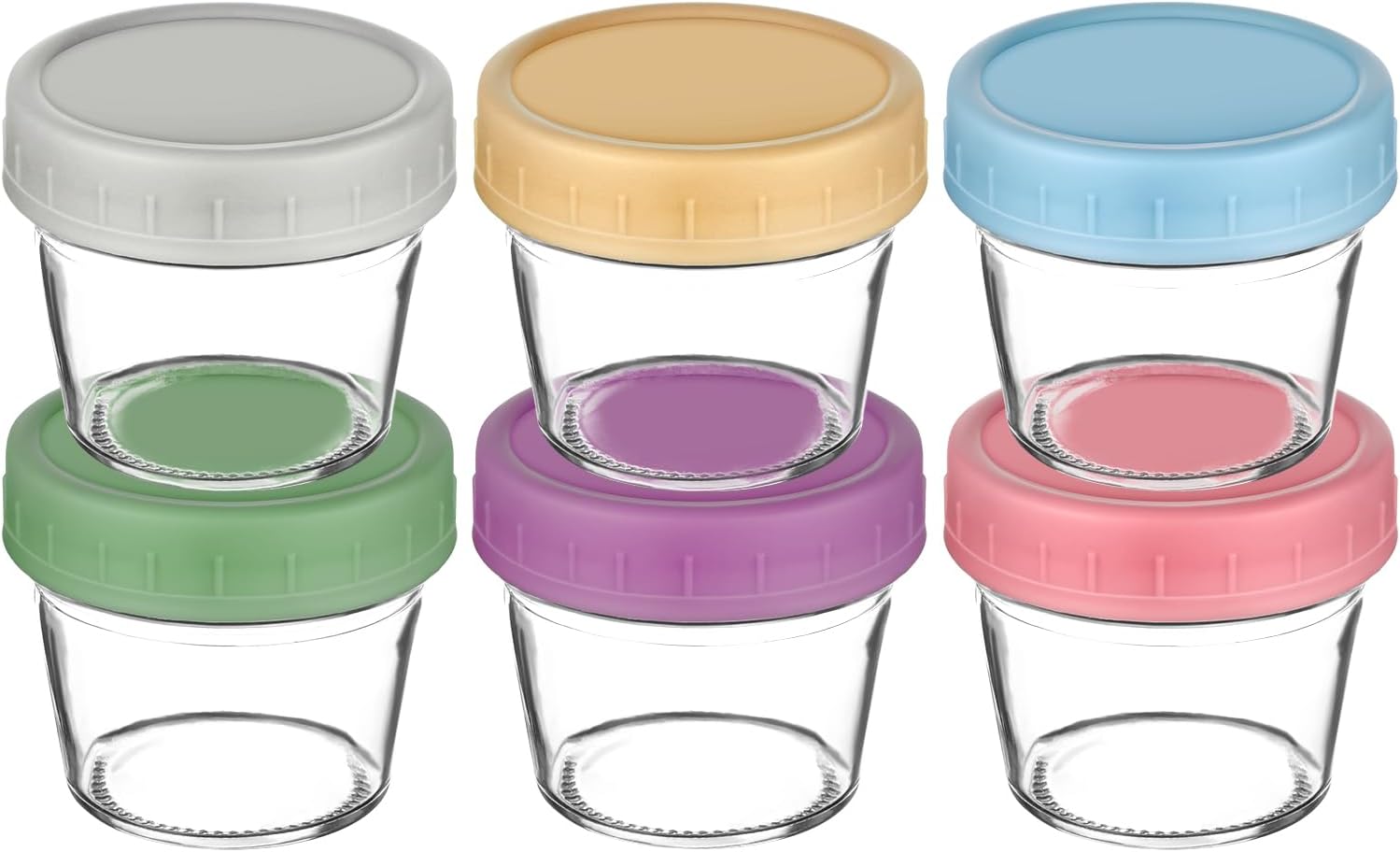 Detalle de Aolso Recipiente de Vidrio para Comida 12 piezas 100 ml